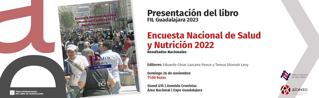 Presentación de libro: Encuesta Nacional de Salud y Nutrición 2022